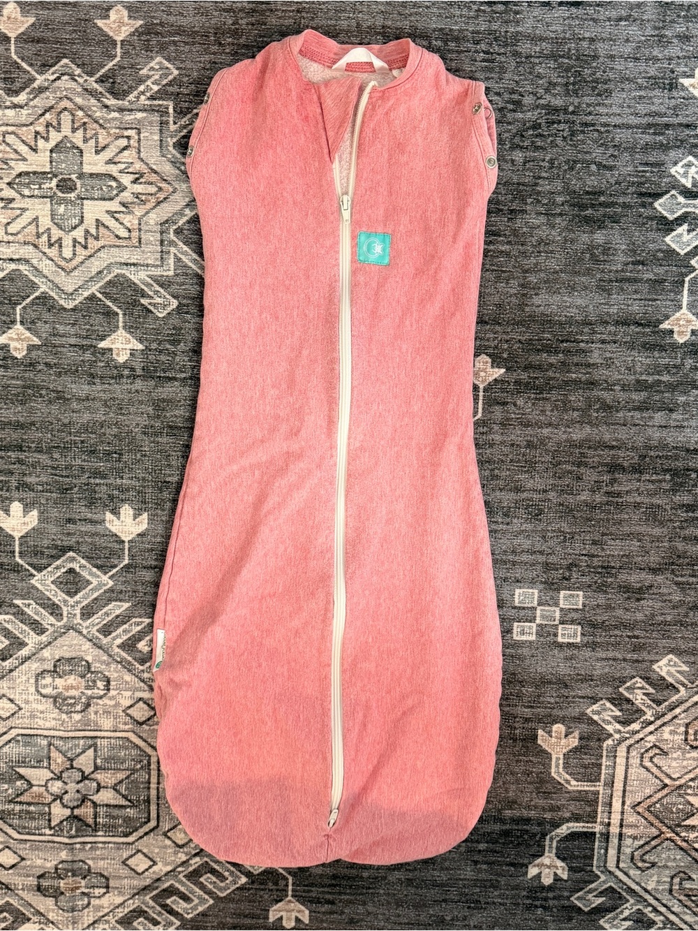 ErgoPouch Cocoon Pink Zip-Up Baby Sleep Sack 3-12 mos